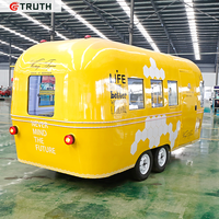 Truth Custom Mobile Street Fast Vending Chariots Pizza Food Truck Remorque Voiture d'occasion Van Café Turquie Remorques Alimentaires Usa