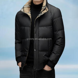 Giacca invernale da uomo spessa, piumino caldo Casual, apertura con cerniera traspirante prezzo all'ingrosso sconto, alla moda - Product Image 1