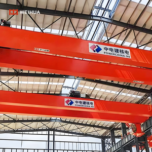 भारी शुल्क क्यूडीक्स यूरो शैली 30 टन 50 टन 100 टन डबल गार्डर ओवरहेड यात्री क्रेन कम शोर - Product Image 3