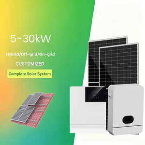 Sistema de Energía Solar Fuera de la Red de 10kw, Instalación de Tejas <span class=keywords><strong>Solares</strong></span>, <span class=keywords><strong>Kit</strong></span> de Sistema de Energía Solar de 5kw - Product Image 1