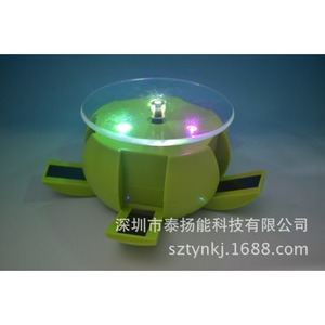 Solar Powered Drum Shaped Rotating <b>Display</b> Stand 10x10x6cm ABS Material Jewelry <b>Display</b> <b>Case</b> - Product Image 3