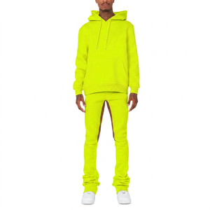 Wholesale Price Professional Design High Quality Windproof Winter <b>Pullover</b> Flared Tracksuit <b>Men</b> Customised Logo Printing - Product Image 1
