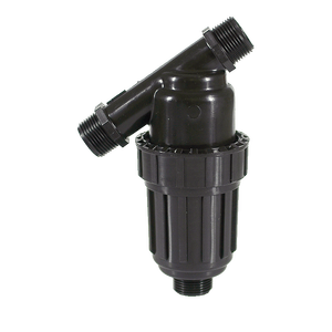 Filtro dell'Acqua da 1 Pollice con Cartuccia in Acciaio Inox a 120 Maglie, Filtro a 'Y' in Plastica - Product Image 1