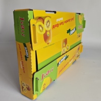 Emballages de luxe en carton ondulé EB-Flute rigide et robuste, personnalisés, recyclables, avec pelliculage mat, pour produits frais, qualité supérieure, prix usine