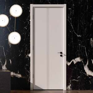 Porte intérieure en bois massif YALIG, personnalisée, étanche, pour appartement, porte intérieure en bois pour chambre - Product Image 1