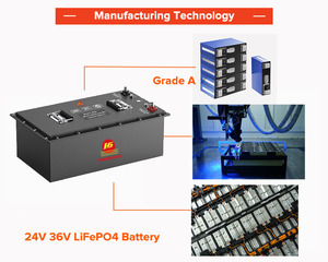 定制OEM洗地机扫地机电池24V 36V 48V 100Ah 150Ah 200Ah磷酸铁锂电池制造商批发工厂 - Product Image 3