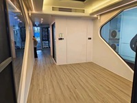 Villa Modulaire de Luxe Moderne en Acier, Capsule de Camping, Système Intelligent, Maisonnette Conteneur