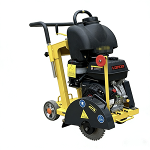 Machine à découper le béton à essence, moteur 6,5 CV, scie à route pour projets de découpe de chaussées - Product Image 3