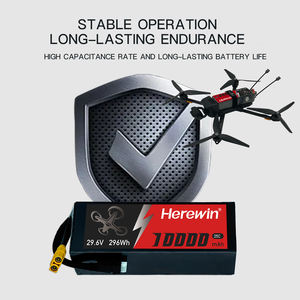 Herewin 6S 22.2V 10000mAh FPV Drone Batterie Durable Haute Efficacité Professionnel Utilisation Récréative Polymère Poche Lithium Ion - Product Image 3