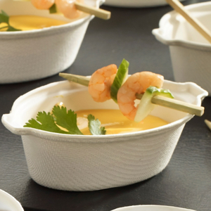 Juego <span class=keywords><strong>de</strong></span> Vajilla Desechable Biodegradable al por Mayor, Vasos para Salsas en Forma <span class=keywords><strong>de</strong></span> Bandeja Desechables <span class=keywords><strong>de</strong></span> Bagazo <span class=keywords><strong>de</strong></span> <span class=keywords><strong>Caña</strong></span> <span class=keywords><strong>de</strong></span> Azúcar - Product Image 3