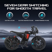 Prix de gros Vélos électriques à batterie au lithium 48V Vélo à pneus larges de 20 pouces pour adultes Vélo de montagne étanche