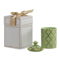 Offre Spéciale de parfum de maison OEM personnalisé bougie de soja cire de noix de coco dans des pots en céramique de luxe bougies parfumées Palo Santo décoratif