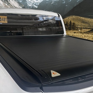 Cubierta Retráctil de Aluminio Resistente para Camioneta 4x4, Cubierta Impermeable Enrollable para la Caja de Carga, Compatible con Ford Ranger - Product Image 5
