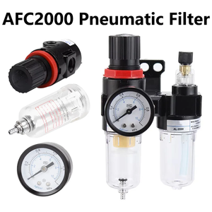 FC2000 G1/4 एयर कंप्रेसर तेल और पानी विभाजक वायु फिल्टर को कम करने के लिए दबाव वाल्व का उपयोग किया जाता है - Product Image 1