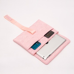 Bolso acolchado informal rosa de moda para mujer - Product Image 3