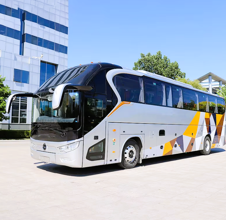 Large Diesel Highway Coach Bus with Telematics System Safe Driving ...