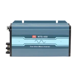 Meanwell NTS-450 450W真正弦波DC至交流逆变器电源12V，24V，48Vdc输入100V〜120Vac输出