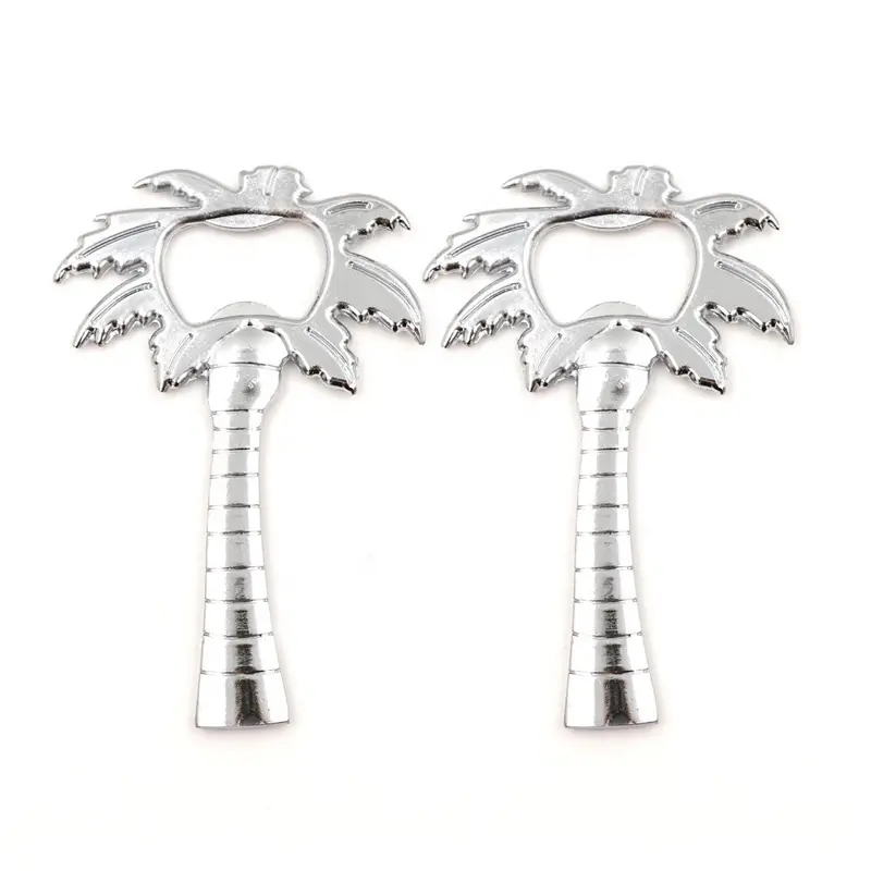 New Coming Sliver Coconut Tree Beer Bottle Opener