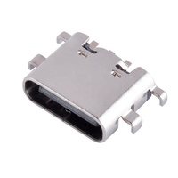Connecteur femelle USB Type-C 4 broches SMT, hauteur 0,8 mm, montage sur circuit imprimé 1,6 mm