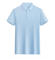 Vente en gros de tissu en coton tricoté à motif animalier personnalisé avec votre marque pour chemise, tissu vierge pour homme, décontracté, à manches courtes, respirant