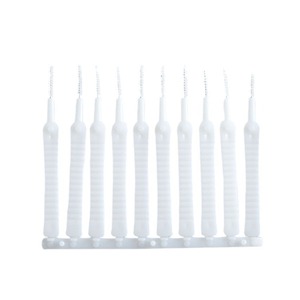 Guo Lin Shower Head Cleaning Brush 10Pcs White Nylon Manual Bathroom Crevice <b>Cleaner</b> - Product Image 5