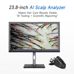 MEIBOYI Latest 23.8 Inch HD Hair Follicles Scalp Scanner Detector Hair Analyzer Scalp Hair Analysis <strong>Microscope</strong> Beauty Machine - Product Image 2
