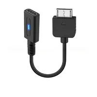 Câble adaptateur de conversion Type-C de 0,1 m pour console de jeu PSV 1000, cordon de charge PD pour PS Vita 1000