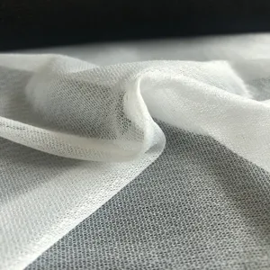 30D 50D трикотажный плавкий прокладочный трикотаж плавкий Вязание прокладки для рубашки