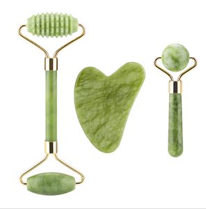 Outil <span class=keywords><strong>de</strong></span> rouleau <span class=keywords><strong>de</strong></span> massage pour le visage, accessoire facial, en <span class=keywords><strong>pierre</strong></span> <span class=keywords><strong>de</strong></span> <span class=keywords><strong>jade</strong></span>, <span class=keywords><strong>Gua</strong></span> <span class=keywords><strong>Sha</strong></span>, vente en gros, livraison gratuite - Product Image 1