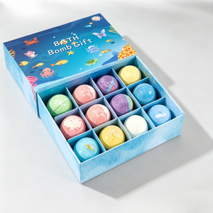 Bombas de Baño Efervescentes al por Mayor para Niños, Totalmente Naturales, Orgánicas, con Aceites Esenciales Veganos, Relajantes, con Juguete Sorpresa - Product Image 3