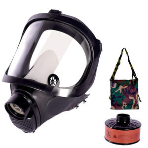 Filter <span class=keywords><strong>Respirator</strong></span> Kimia silikon taktis wajah penuh, <span class=keywords><strong>Respirator</strong></span> Kimia Industri setengah wajah - Product Image 3