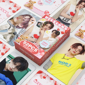 Ventas directas de fábrica | 92 PCS JAKE/ JAY/HEESEUNG/SUNGHOON/SUNOO/<span class=keywords><strong>JUNGWON</strong></span>/Tarjeta de sello de papel HD LOMO de HD | Arte coleccionable - Product Image 3