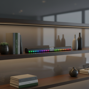 10W ABS Material Waterproof <strong>Home</strong> Theater Soundbar <strong>Speaker</strong> with USB Remote Control Wireless Stereo Subwoofer for TV and <strong>PC</strong> - Product Image 1