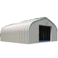 Maison préfabriquée maison en acier Quonset Hut Kits et arche bâtiment en acier Quonset toit en métal