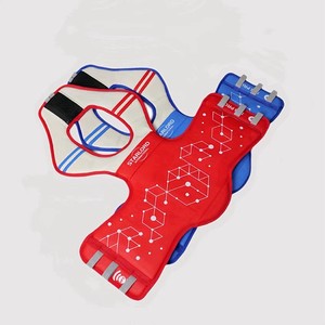 Protectores de Empeineras <span class=keywords><strong>Gen</strong></span> 3 ITF Taekwondo Karate MMA, Protectores de Espinillas para Entrenamiento, Material PU, Insertos de Esponja, Ropa de Artes Marciales - Product Image 3