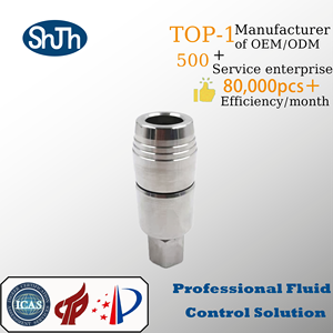 Acoplamiento Rápido Forjado Tipo Swagelok 316SS de Alta Presión con Rosca NPT Hembra de 1/2 pulgada ASME ASTM ANSI BS - Product Image 2