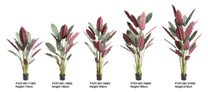 Tropical Offre Spéciale Soie En Plastique Artificielle Oiseau <span class=keywords><strong>de</strong></span> Paradis Plante Faux Bonsaï Plante pour La Maison Intérieur Extérieur Décoration - Product Image 6