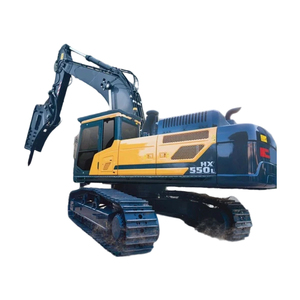 Pelle sur chenilles d'occasion Hyundai HX550L de 50 tonnes Machine de terrassement lourde à bas prix - Product Image 1