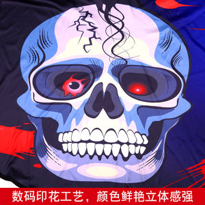Capa con Cuernos Impresa en 3D para Halloween, Disfraz de Bruja, Calabaza o Murciélago para Niños y Adultos - Product Image 2