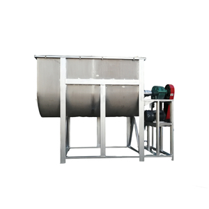 Mezclador de Cinta Horizontal de Bajo Residuo con Motor de CA, Mezclador de Acero Inoxidable de Alta Eficiencia para Mortero Seco y Fertilizante Orgánico - Product Image 3