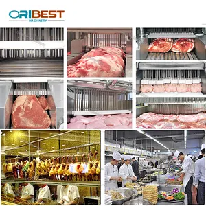 Tự Động Gà Thịt Lợn Thịt Cừu Nước Muối Nước Muối <span class=keywords><strong>Injector</strong></span> Tiêm Máy Tự Động Saline Injection Machine - Product Image 5