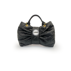 广州批发产品真皮蝴蝶女士包单肩斜挎包羊皮女包手提包 - Product Image 3