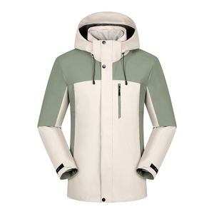 Gilet à capuche à manches longues de haute qualité décontracté pour homme, personnalisé, automne et hiver, trois en un, super doux et chaud, 240 grammes - Product Image 1