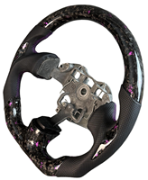 Volant en cuir chauffant personnalisé, forgé, avec LED et fibre de carbone pour Peugeot RCZ 206/207/208/308/408/508/MK1/GTI