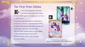 Tarjetas Coleccionables Kayou My Little Pony: Amistad Eterna - Edición Luna - 003A-NA/EMEA - Juego de Cartas Coleccionables en Inglés - Product Image 4