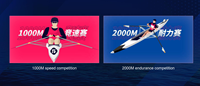 ACTIVATE-Projecteur interactif de bateau à rames intérieur RACE Sport Game Extreme Rowing Amusement Park Facility Shopping Mall