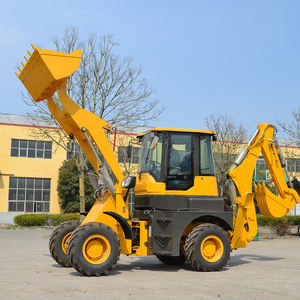 HIGHTOP HT30-25 4x4 미니 로더 백호 백 괭이 로더 레트로 굴삭기 휠 미니 굴삭기 백호 로더 제조업체 - Product Image 4