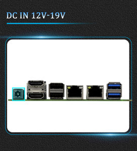 Carte mère Nano <span class=keywords><strong>ITX</strong></span> en gros avec carte mère industrielle sans ventilateur J4125 Cpu monocanal DDR4 2400MHz Max 8G - Product Image 3