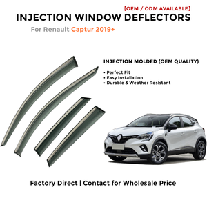 Deflectores de Ventana Laterales para Toyota Cruiser 2019-2020 Protector de Lluvia Accesorios de Coche - Product Image 2