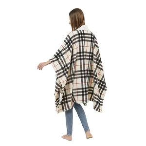 Kingworth personnalisé portable en peluche jeter Wrap <span class=keywords><strong>manches</strong></span> femmes surdimensionné moelleux doux Sherpa flanelle hiver voyage <span class=keywords><strong>couverture</strong></span> & throws - Product Image 2